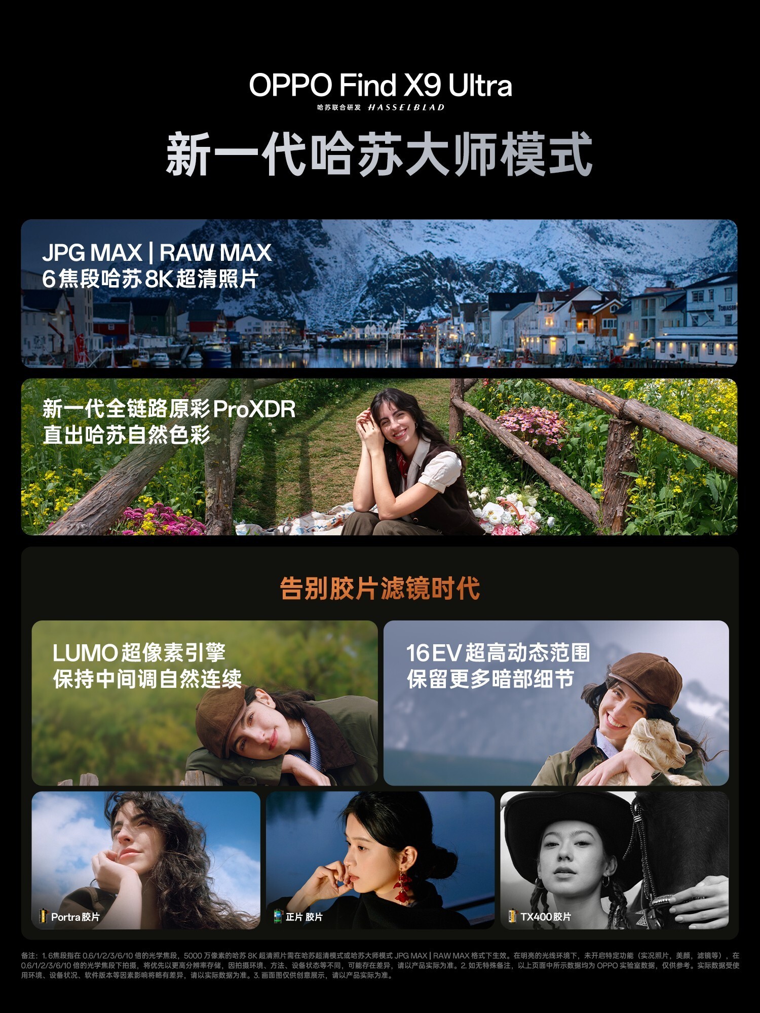 OPPO Find X9 Ultra售价7499元起 OPPO×哈苏影像新品发布会汇总