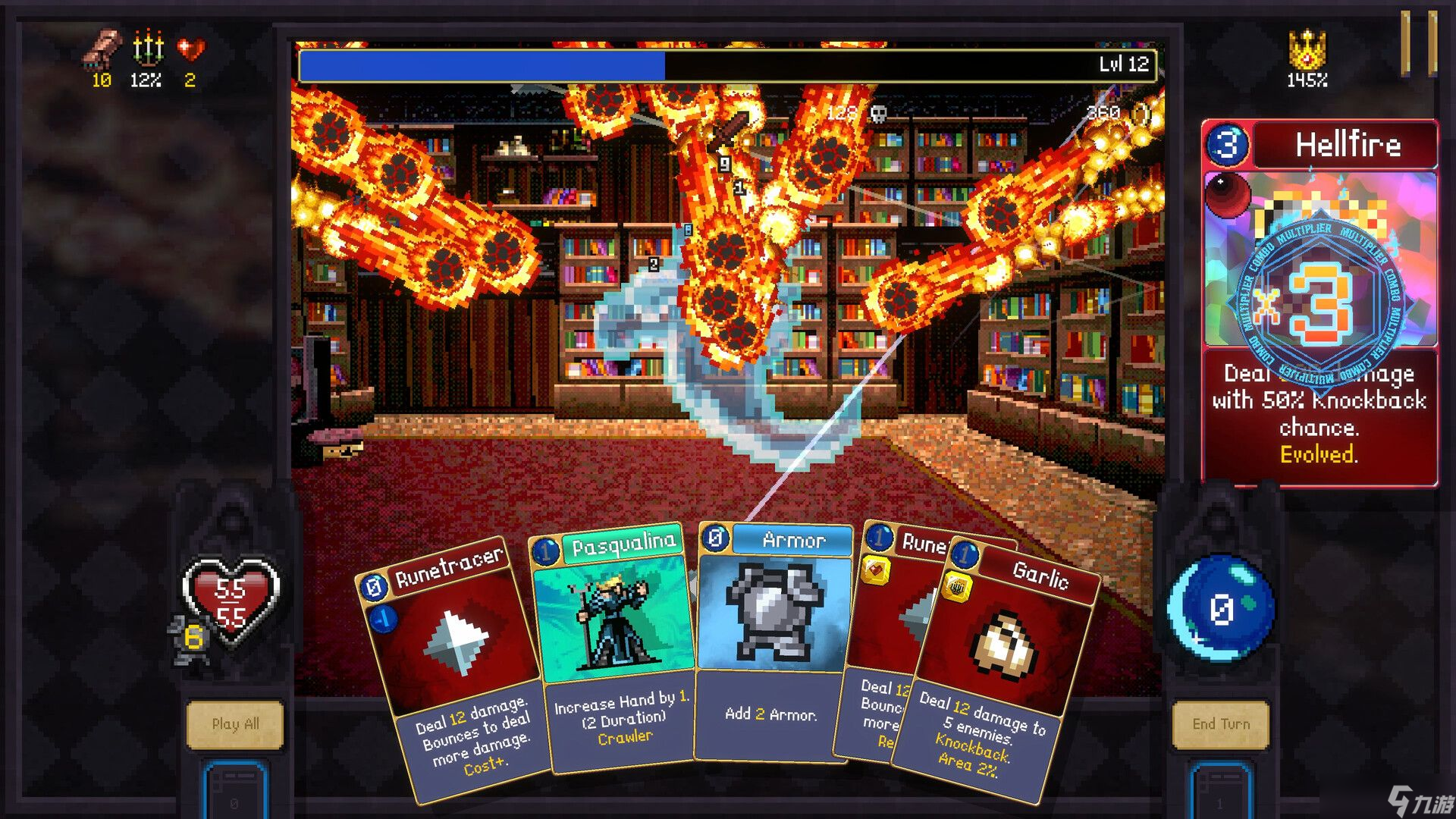 《Vampire Crawlers》评测：这部《吸血鬼幸存者》的卡牌构建衍生作同样极具创意