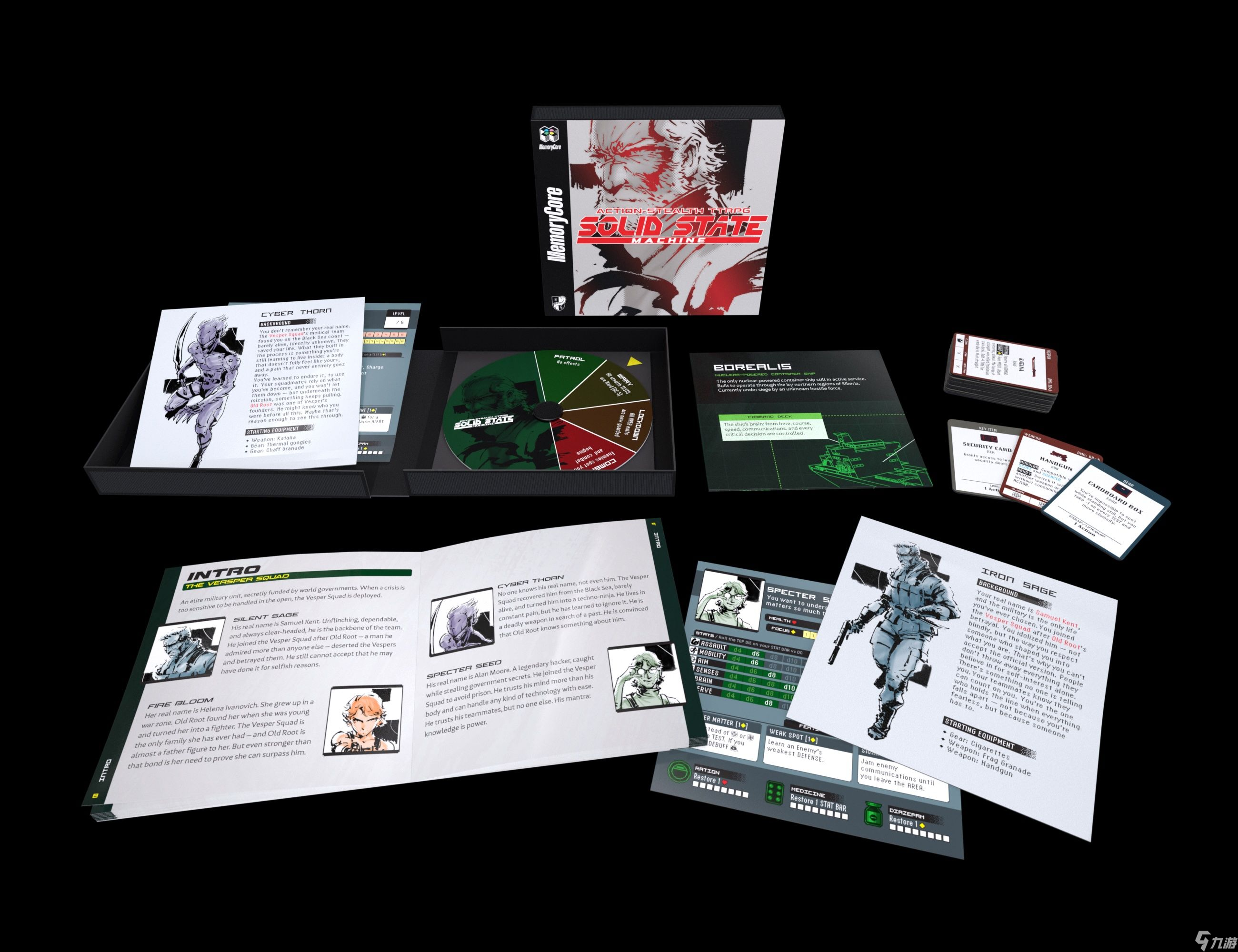 MemoryCore 融合 PS1 游戏精华，打造风格独特的新型 TTRPG