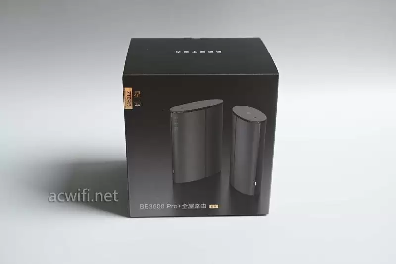 穿两堵墙也能跑慢千兆? ZTE中兴星云BE3600Pro+路由器套装拆机评测