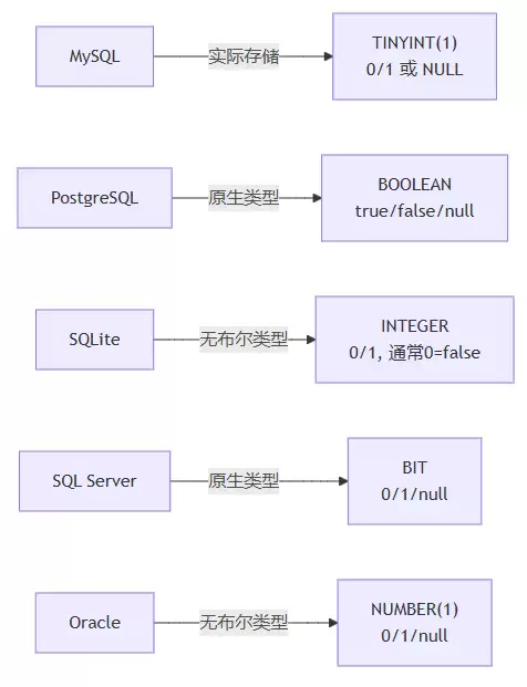 Mysql数据库存储布尔值的详细教程