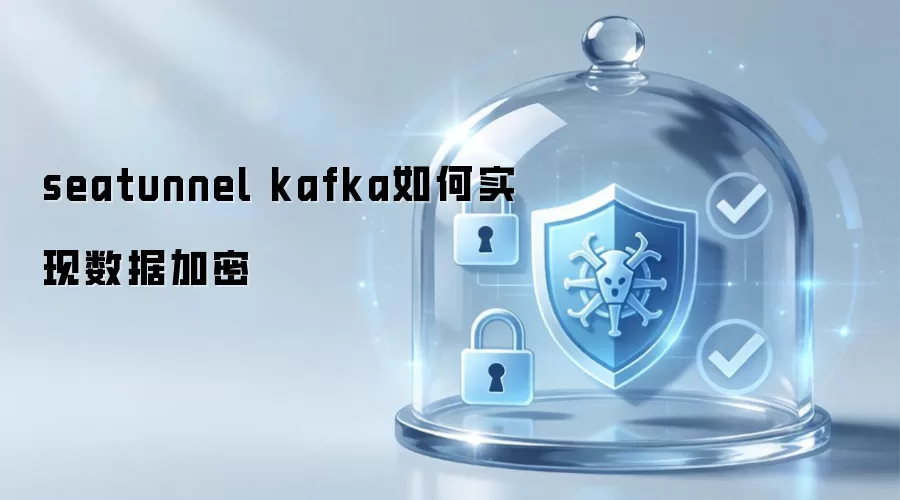 seatunnel kafka如何实现数据加密