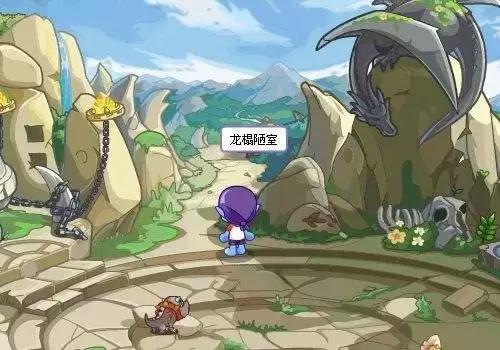 洛克王国龙榻陋室怎么进