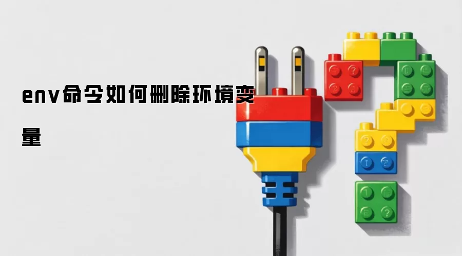env命令如何删除环境变量