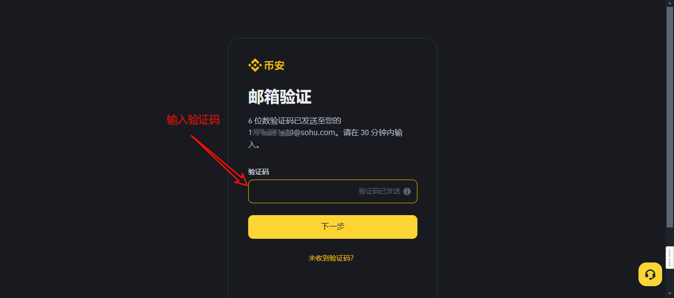 输入验证码