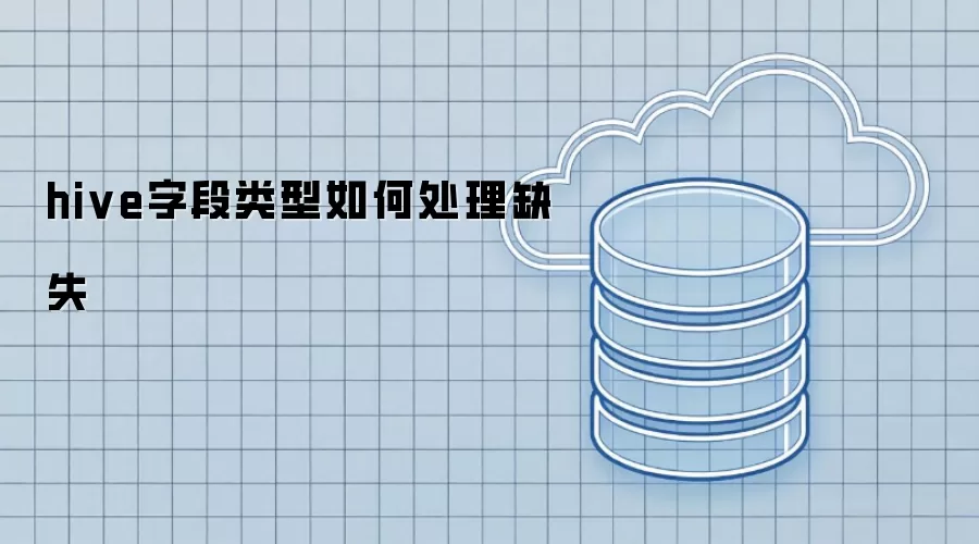 hive字段类型如何处理缺失