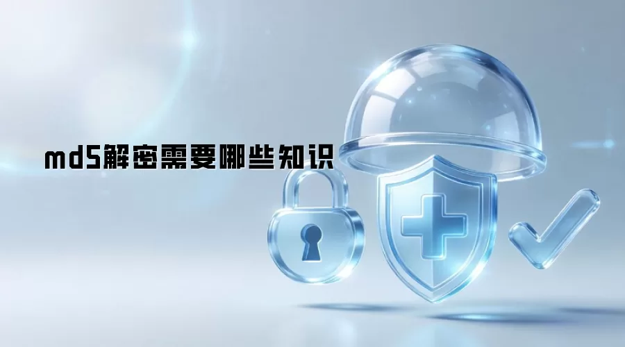md5解密需要哪些知识