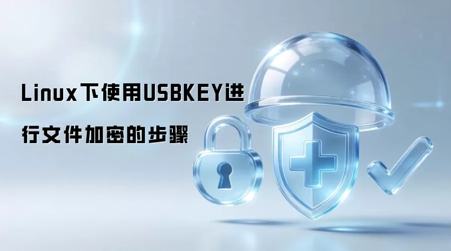 Linux下使用USBKEY进行文件加密的步骤