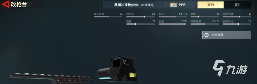 超凡先锋瞄具属性有哪些 超凡先锋瞄具属性介绍