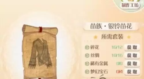 暖暖环游世界银铃苗花套装关卡掉落一览3