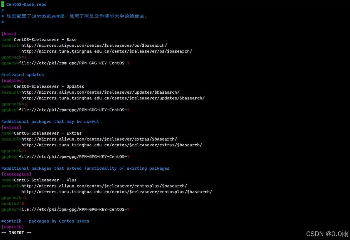 Centos7的yum源替换实践
