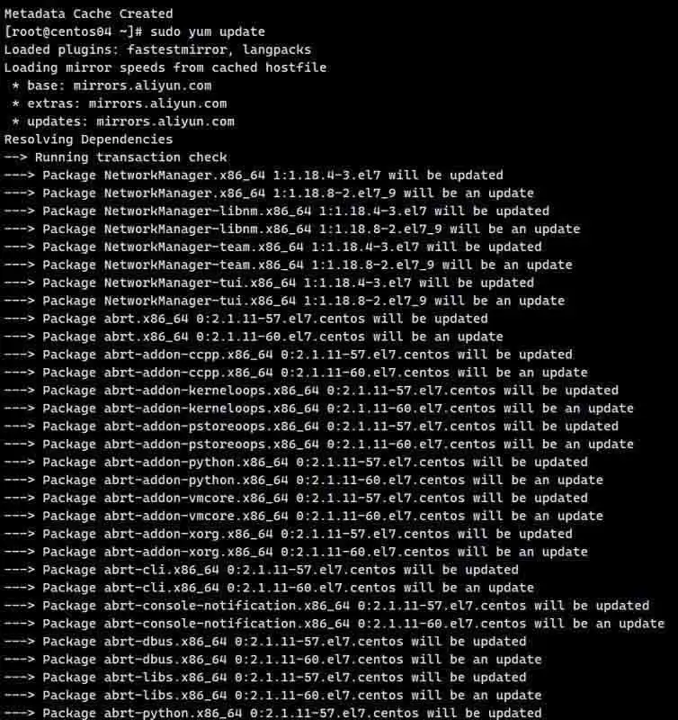 Centos7的yum源替换实践
