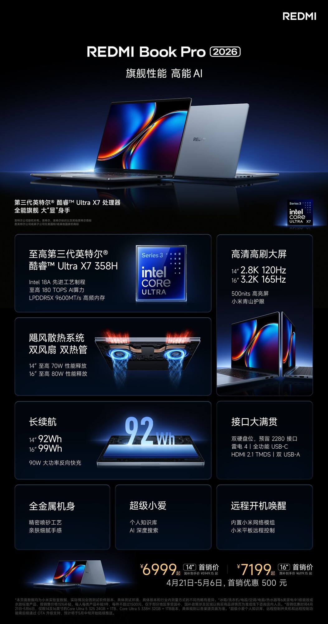 REDMI K90 Max发布会汇总，依旧性价比，2999元起