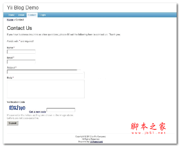 Yii Framework  php框架 v2.0.51