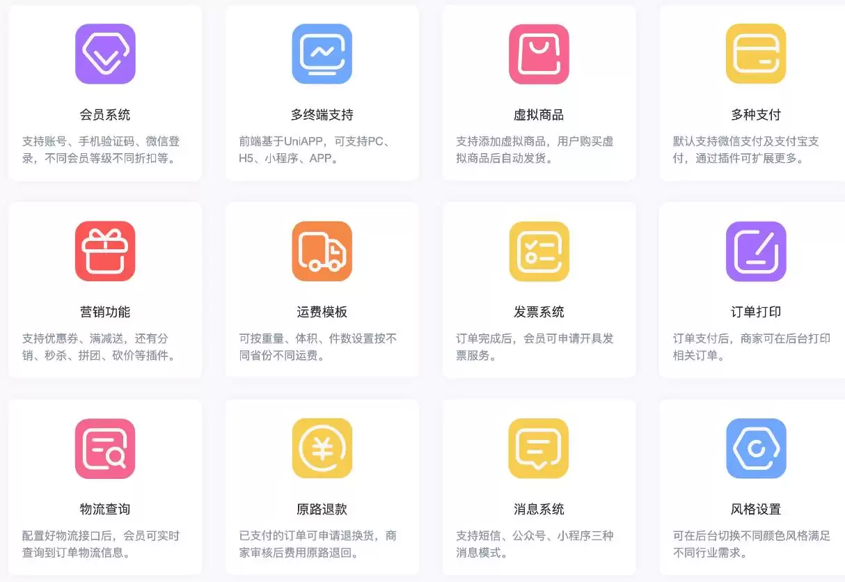 IdeaCMS开源商城系统 v1.5.1