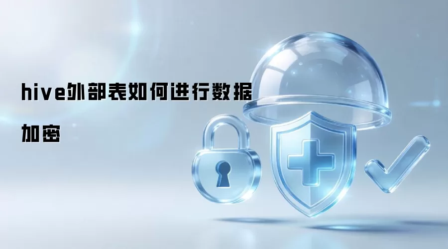 hive外部表如何进行数据加密