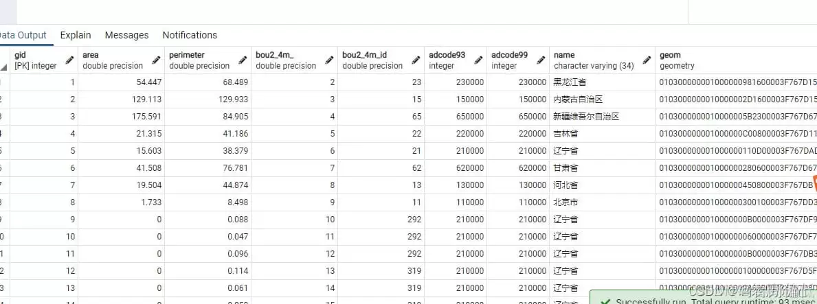 Postgresql导入几何数据(shp，geojson)的几种方式