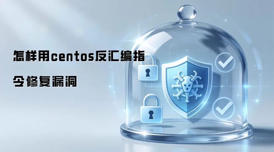 怎样用centos反汇编指令修复漏洞