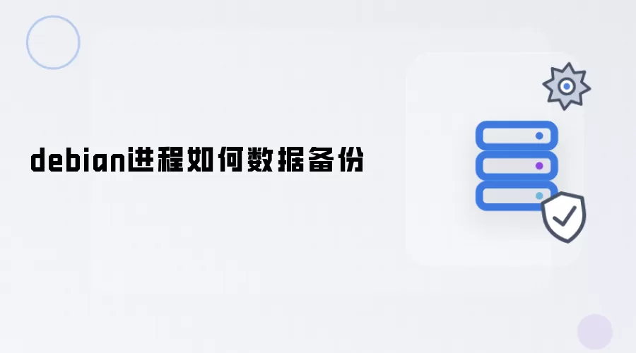 debian进程如何数据备份