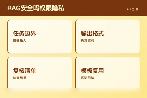 RAG 安全吗?权限、隐私和风险检查配图