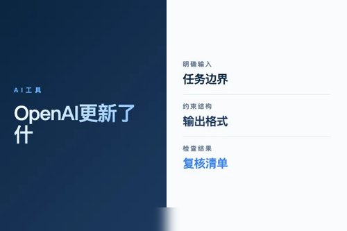 OpenAI 更新了什么?配置变化和接入建议配图