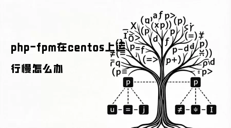 php-fpm在centos上运行慢怎么办
