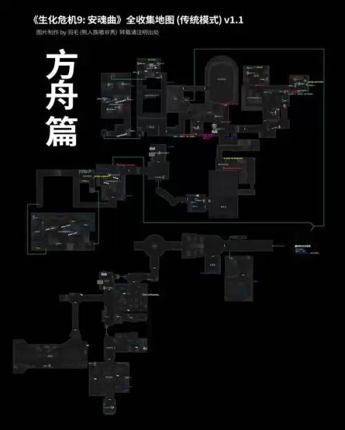 生化危机9安魂曲全收集品一览图 生化危机9安魂曲全收集品一览图