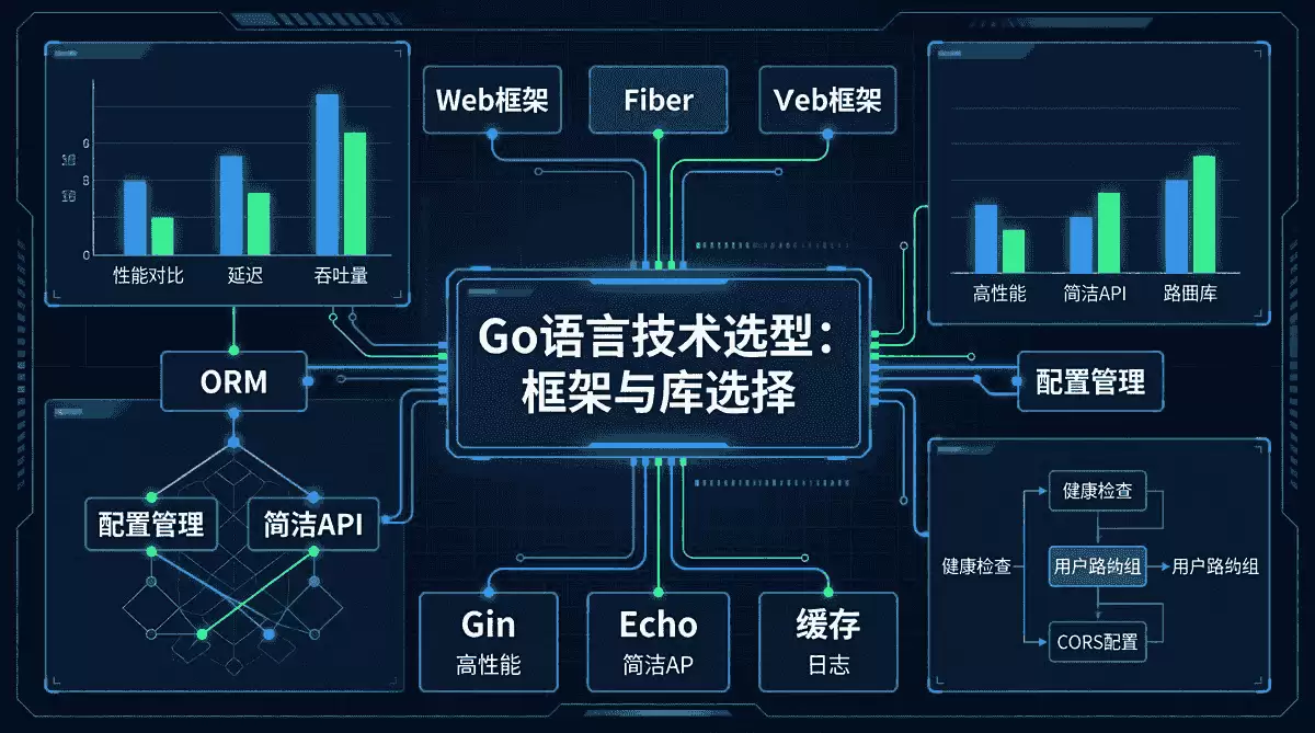Go语言技术选型之框架与库选择指南