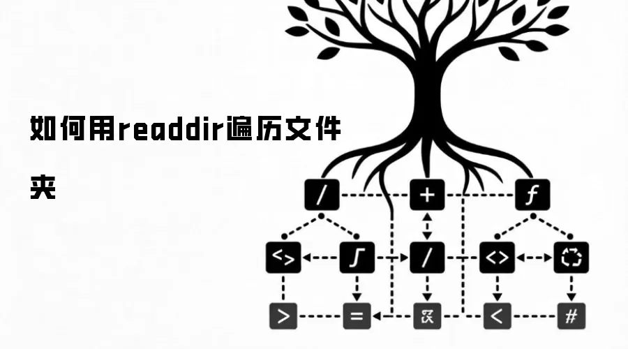如何用readdir遍历文件夹