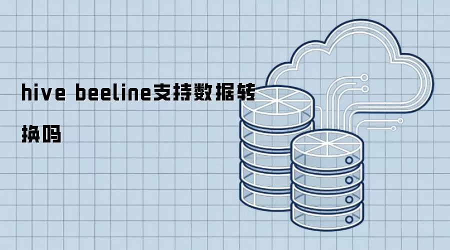 hive beeline支持数据转换吗