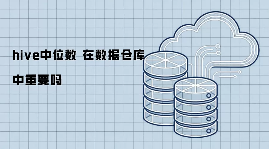 hive中位数 在数据仓库中重要吗