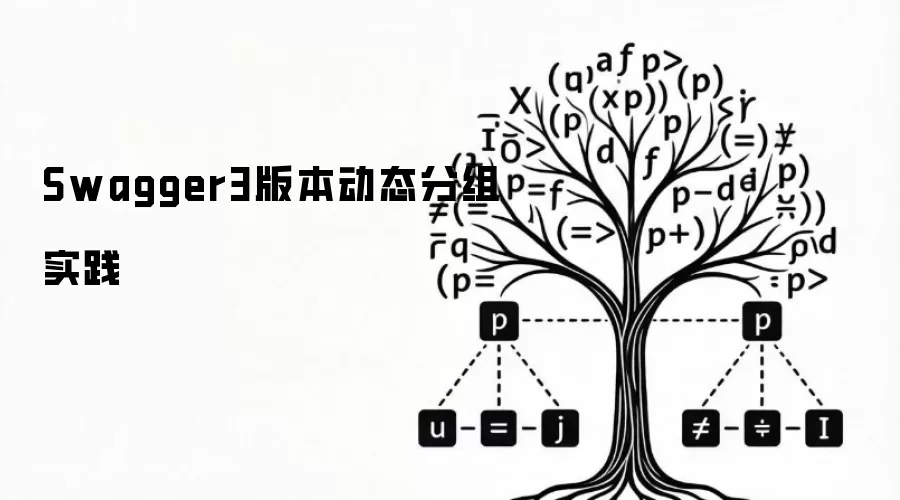 Swagger3版本动态分组实践
