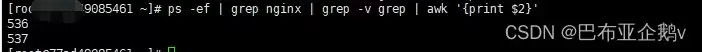 Linux如何截取进程号(PID)并结束进程