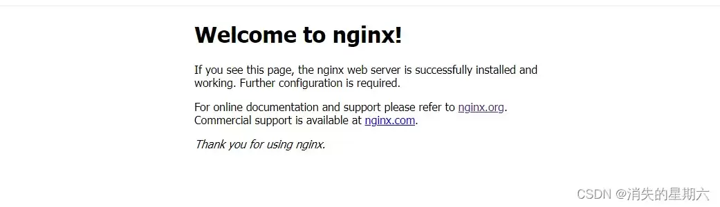 Nginx安装成功后,无法访问到默认页面问题及解决