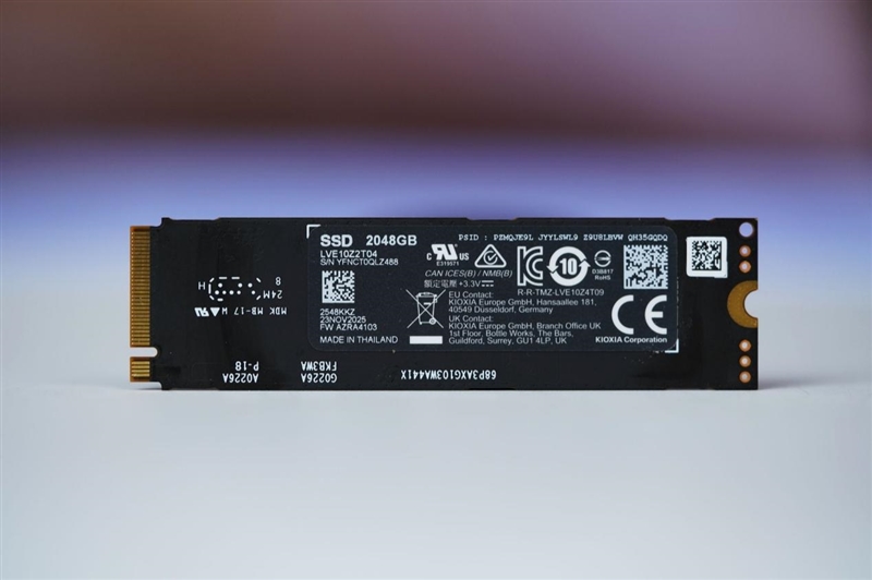 可能是综合性能最强的PCIe 5.0 SSD!铠侠EXCERIA PRO G2 2TB评测:AIDA64线性写入全程不掉速