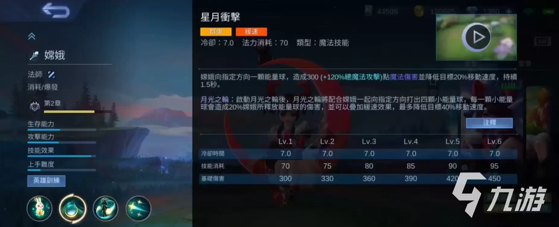 决胜巅峰嫦娥怎么玩 决胜巅峰嫦娥技能效果详解