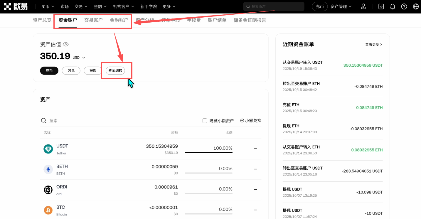 资金划转