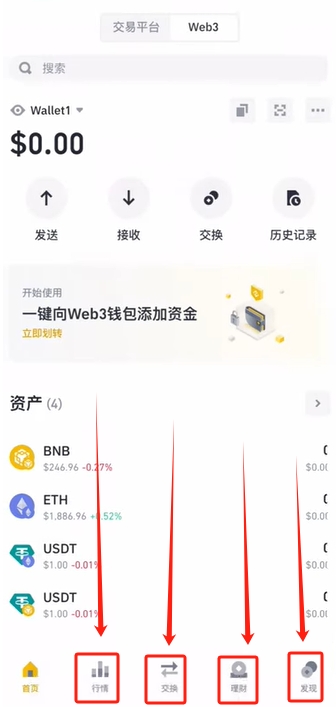 币安浅包功能概览