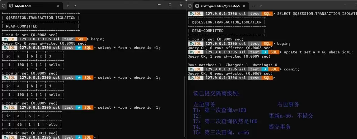 Mysql事务底层原理分析及说明
