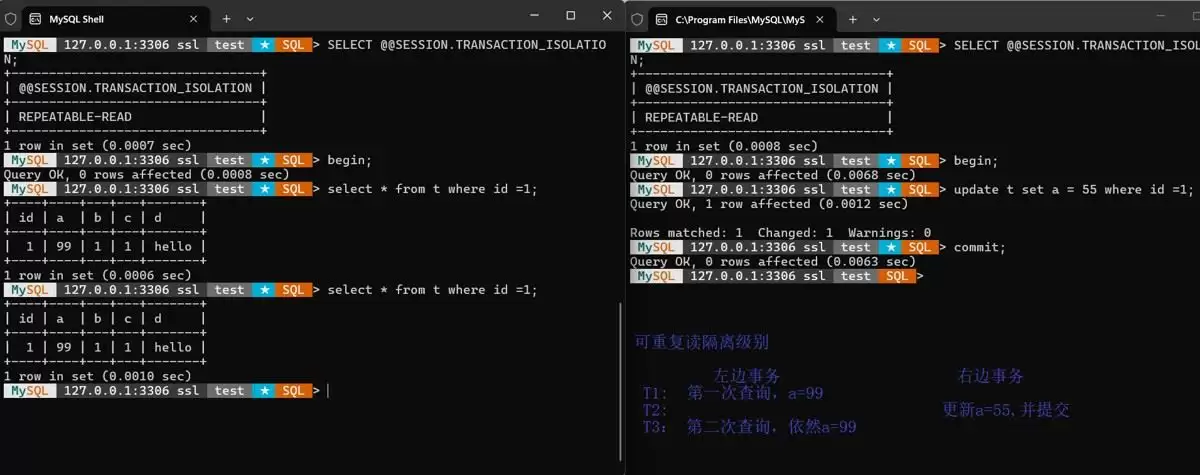 Mysql事务底层原理分析及说明