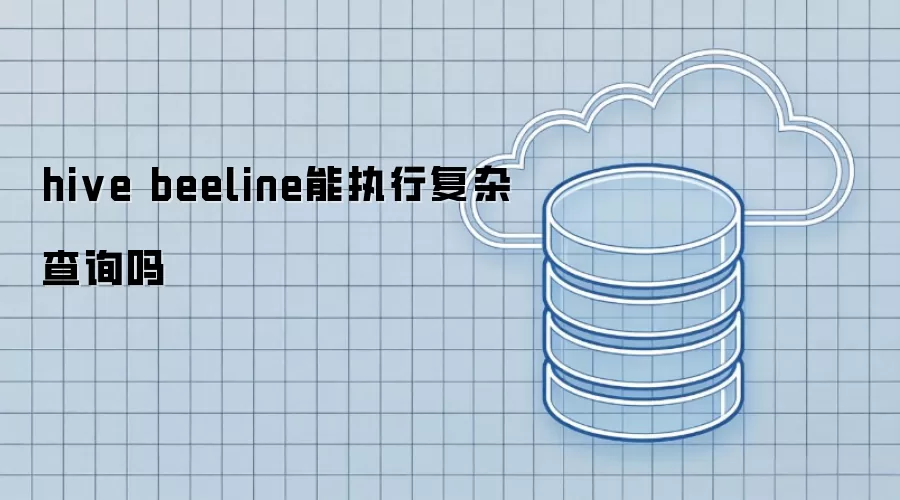 hive beeline能执行复杂查询吗