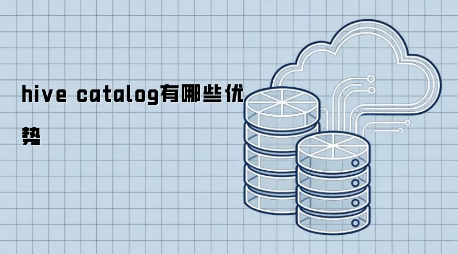 hive catalog有哪些优势