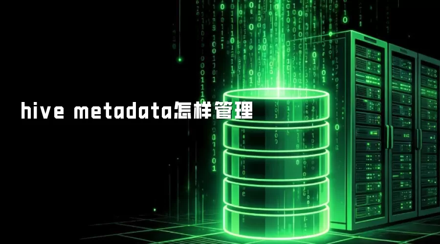 hive metadata怎样管理
