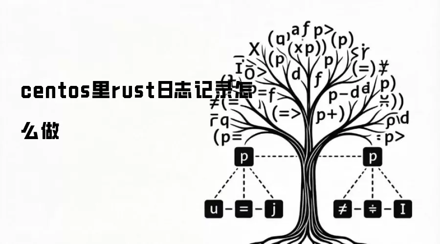 centos里rust日志记录怎么做