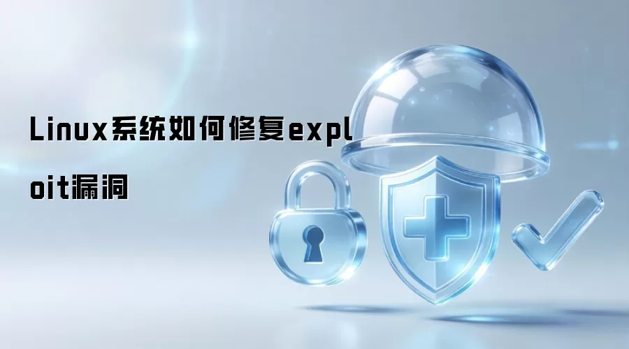 Linux系统如何修复exploit漏洞