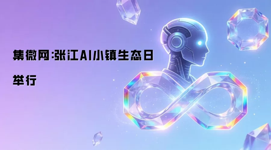 集微网:张江AI小镇生态日举行