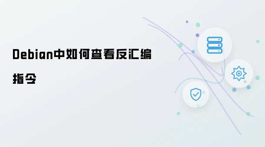 Debian中如何查看反汇编指令