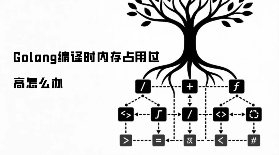 Golang编译时内存占用过高怎么办