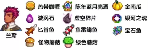 星露谷物语sve人物喜好图 sve人物喜好物品大全