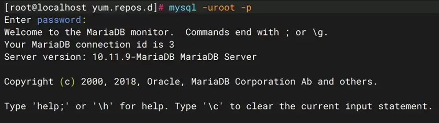 Linux系统部署MySQL(mariadb)并进行简单的操作步骤